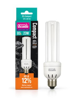 Arcadia D3+ Compact Lamp 12% UVB