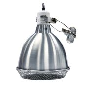 Arcadia Reflector met klem en keramische E27 fitting RVS 02