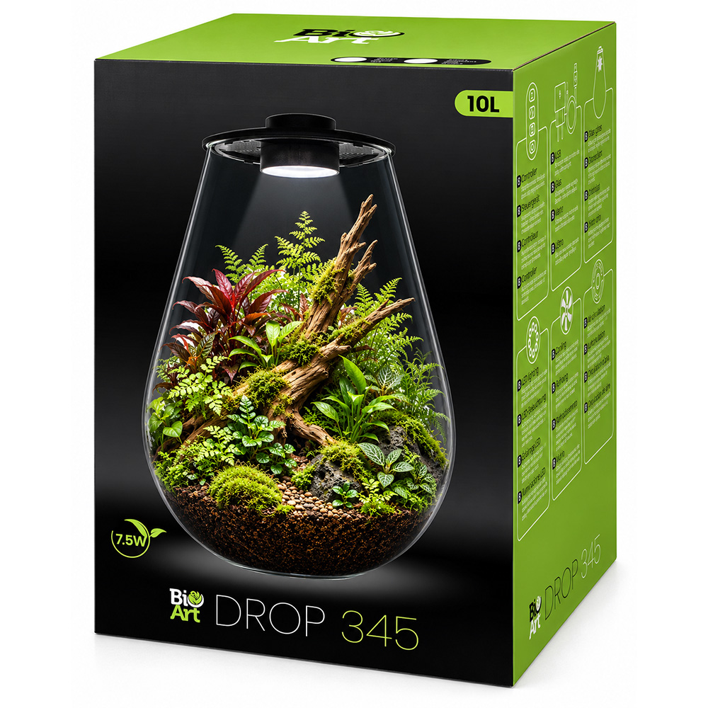 BIOART DROP black 10 litre box
