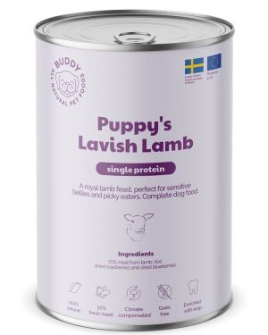 Buddy Can Puppy Lavish Lamb