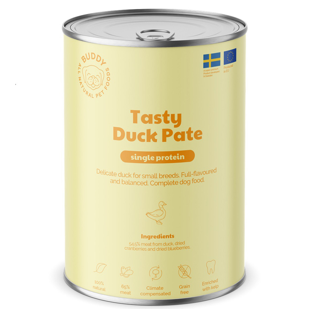 BUDDY Can Tasty Duck Pate