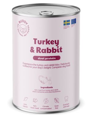 Buddy Can Turkey and Rabbit