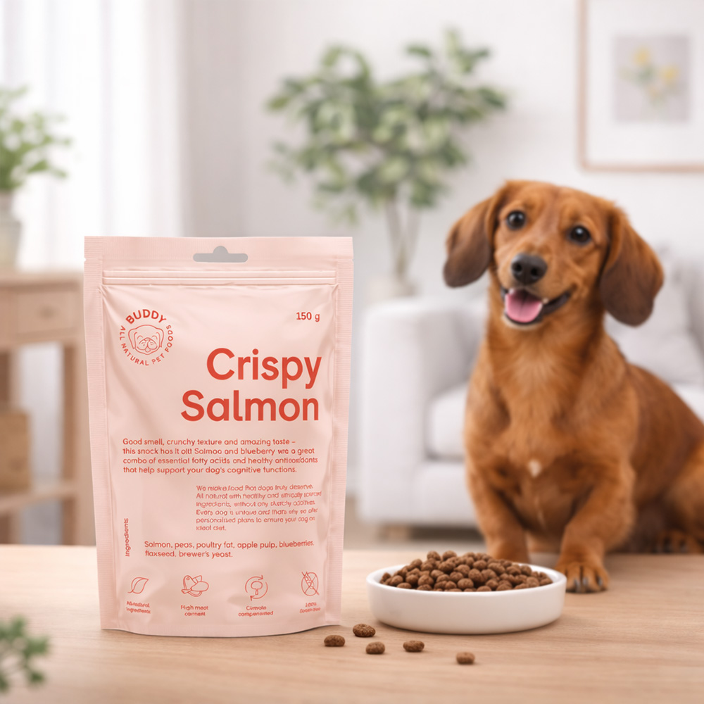 BUDDY Crunchy Snack Salmon with Blueberries 3