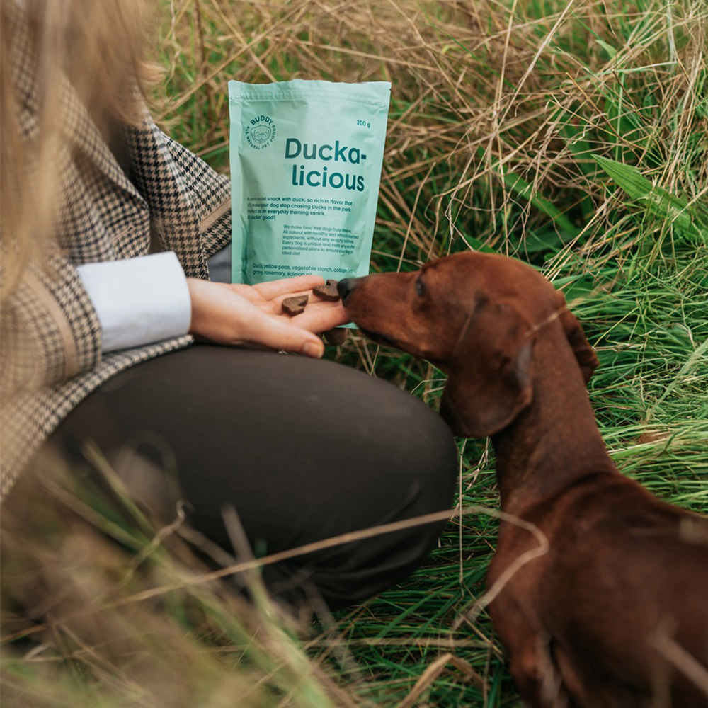 BUDDY Semi-moist Snack Duck with Rosemary 1