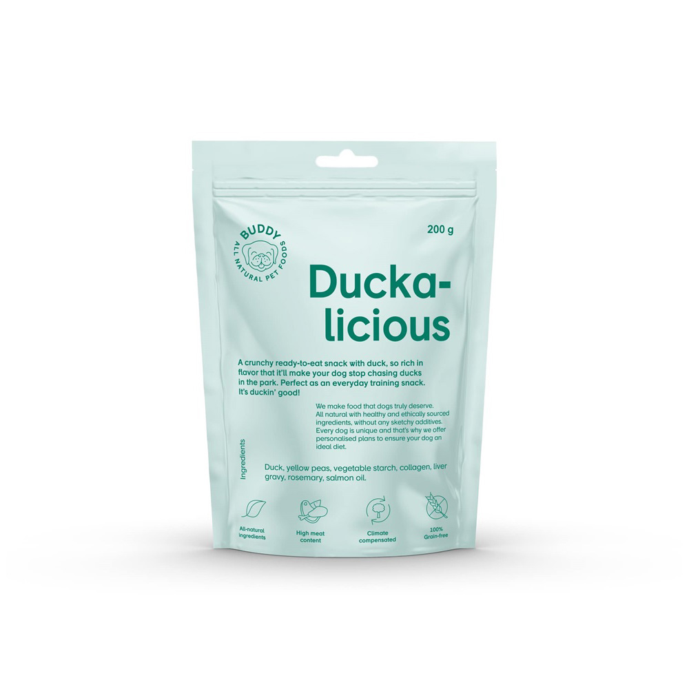 BUDDY Semi-moist Snack Duck with Rosemary