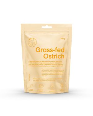 BUDDY Semi-moist Snack Ostrich with Blackberries
