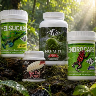 Vitamines en Supplementen voor Reptielen en Amfibieën