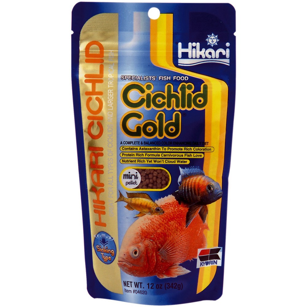 HIKARI CICHLID GOLD MINI 342 GRAM ZINKEND