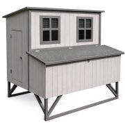 Kippenhok Cosmo Cottage Grijs 16