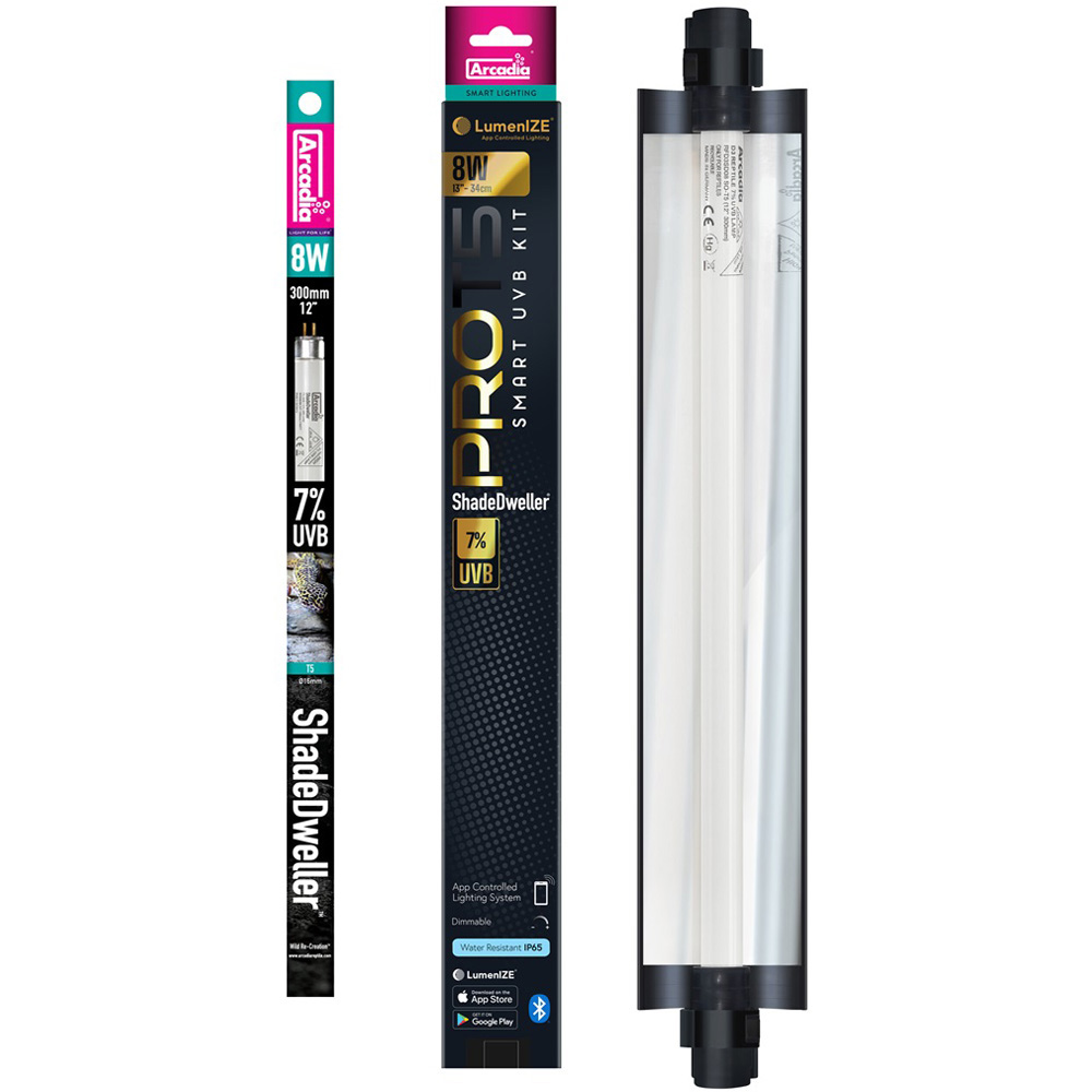 Arcadia LUMENIZE PRO T5 UVB Kit Shadedweller 7% UVB 8 Watt