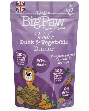 Little Big Paw Duck with Vegetables