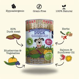 Little Big Paw Duck with vegetable in herbs gravy 2