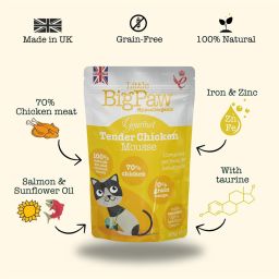 Little Big Paw Gourmet Chicken mousse for cats 2