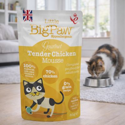 Little Big Paw Gourmet Chicken mousse for cats