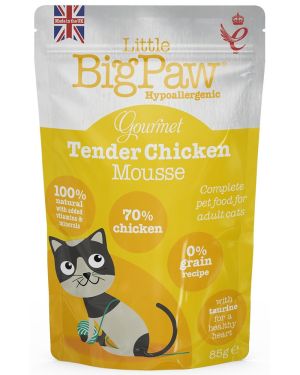 Little Big Paw Gourmet Chicken mousse for cats
