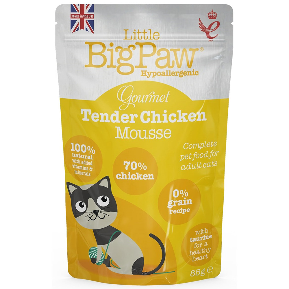 Little Big Paw Gourmet Chicken mousse for cats