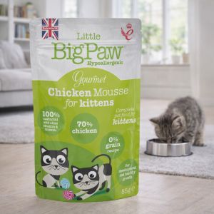 Little Big Paw Gourmet Chicken Mousse for Kittens