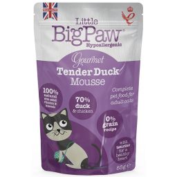 Little Big Paw Gourmet Duck mousse for cats