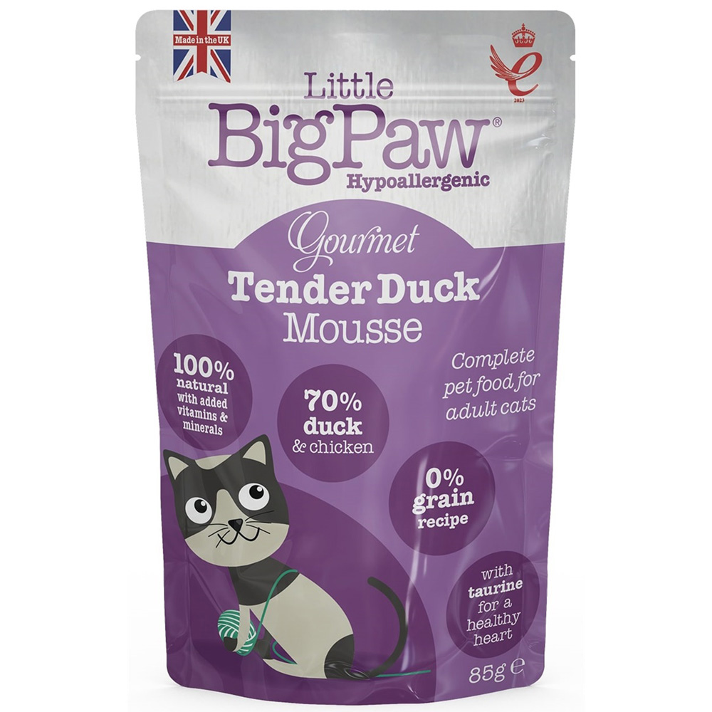 Little Big Paw Gourmet Duck mousse for cats