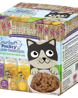 Little Big Paw Gourmet Multipack Poultry Mousse