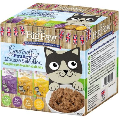 Little Big Paw Gourmet Multipack Poultry Mousse