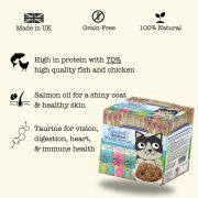 Little Big Paw Gourmet Multipack Seafood mousse for cats 8 x 1