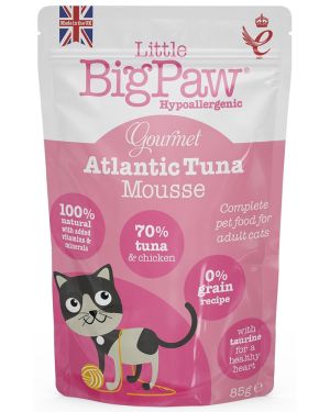 Little Big Paw Gourmet Tuna Mousse for Cats