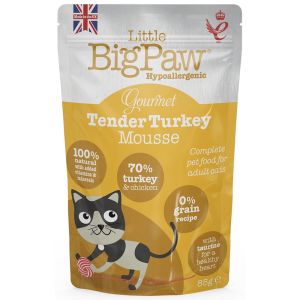 Little Big Paw Gourmet Turkey mousse for cats