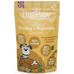 Little Big Paw Turkey with vegetables