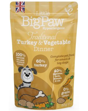 Little Big Paw Turkey with Vegetables