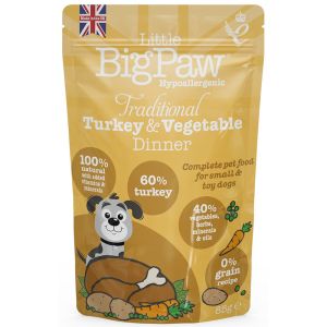 Little Big Paw Turkey with Vegetables
