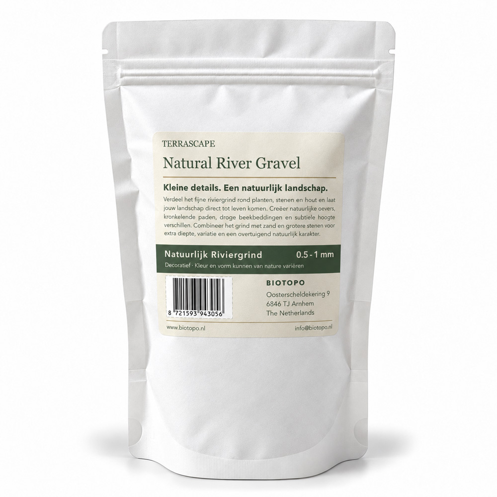 Terrascape Natural River Gravel Achterkant