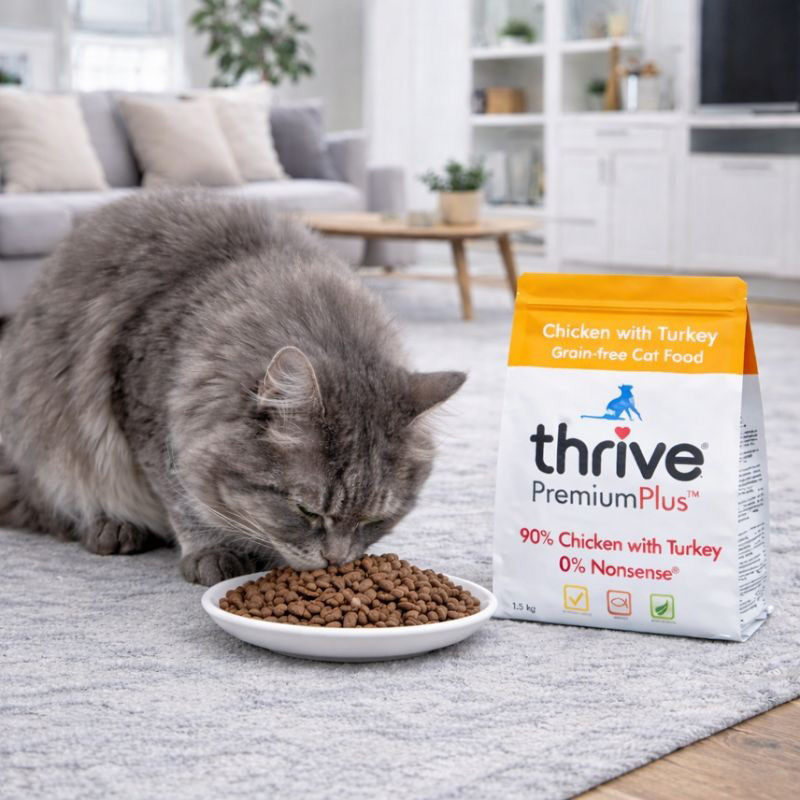 Thrive Dry Food for Cats Chicken and Turkey