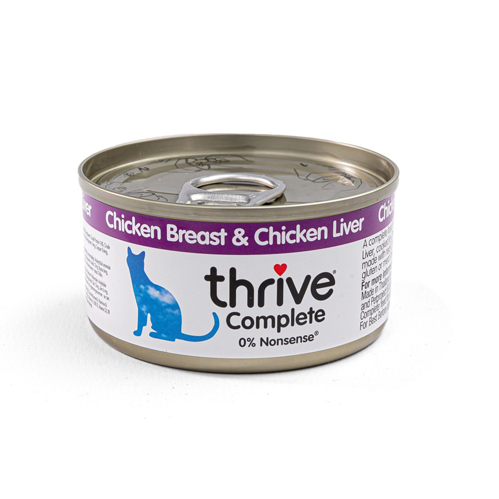 Thrive complete wet food Chicken with Chicken Liver 01
