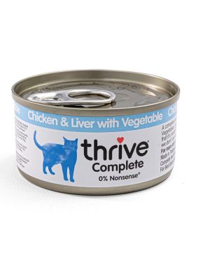 Thrive Complete Wet Food Chicken with Chicken Liver and Vegetables