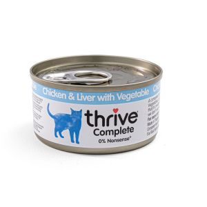 Thrive Complete Wet Food Chicken with Chicken Liver and Vegetables