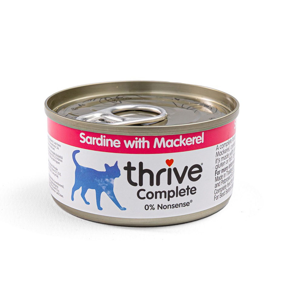 Thrive complete wet food Sardine with Mackerel 01