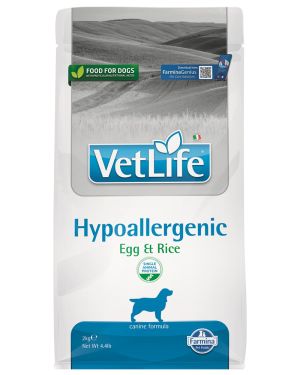 Vet Life Dog Hypoallergenic Egg with Rice