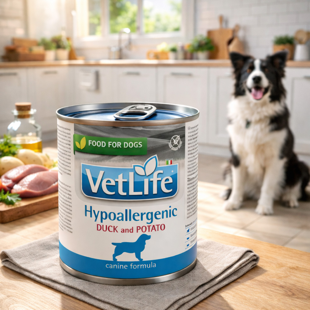 Vet Life Wet Dog Hypoallergenic 1