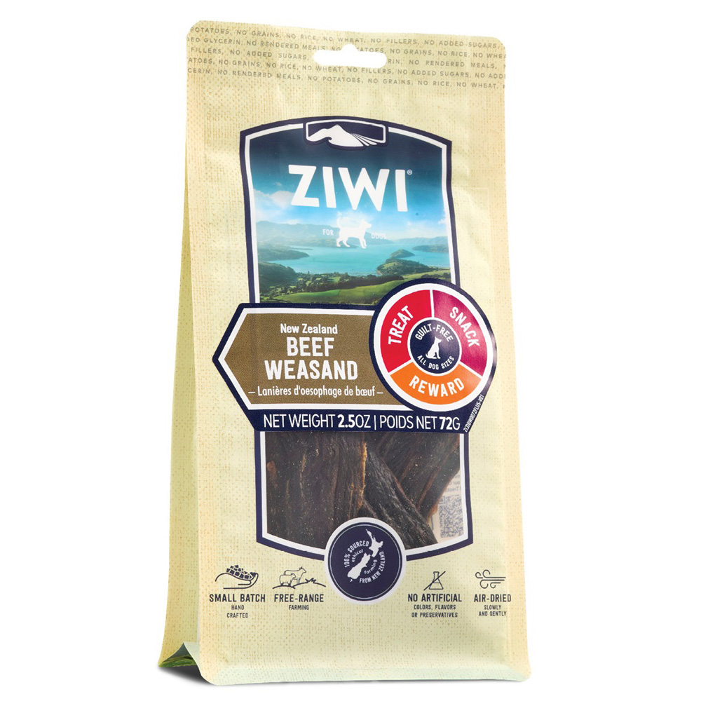 Ziwi Chews Dog Beef Weasand Pouch 1