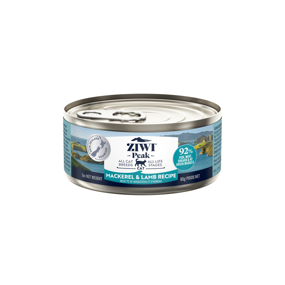 Ziwi PEAK CAT CANS Mackerel and Lamb 1