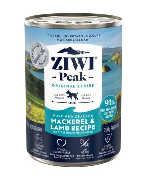 Ziwi Peak Dog Cans Mackerel and Lamb