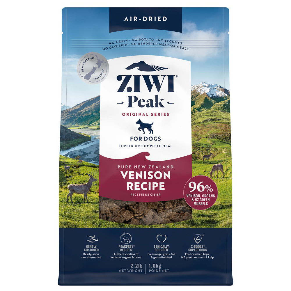 Ziwi Peak Dog Gently Air-Dried Venison